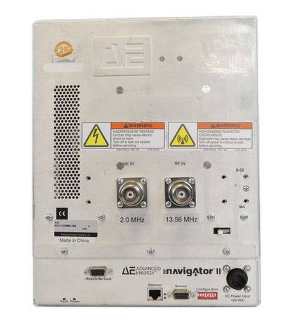Navigator II AE Advanced Energy 3155999-399 2MHz/13.56MHz Dual RF Match Working