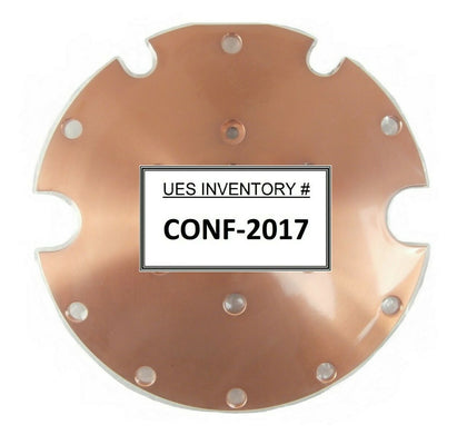 Ulvac Technologies EM0867-131-04E Copper Plate ME04-9616-0 Cu New Surplus