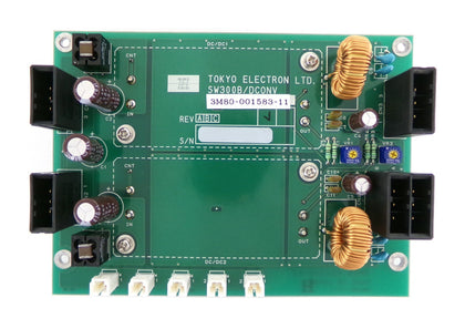 TEL Tokyo Electron 3M80-001583-11 DC Conversion PCB SW300B/DCONV Working