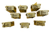 CKD N3E0660-M Solenoid Pneumatic Manifold N4EO Reseller Lot of 9 Working
