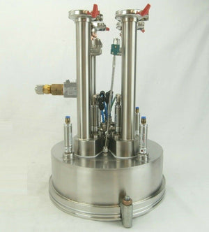 Edwards Helios Head Assembly Long Body Combustion Chamber Used Working