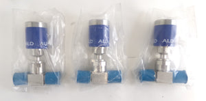 Swagelok 6LVV-ALD3TFR4-P-C Diaphragm Valve ALD3T Reseller Lot of 3 New Surplus
