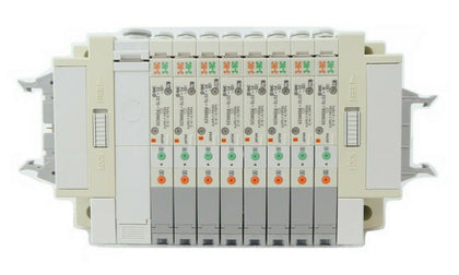 TEL Tokyo Electron 3D80-001913-11 SMC 8-Port Pneumatic Manifold New Surplus