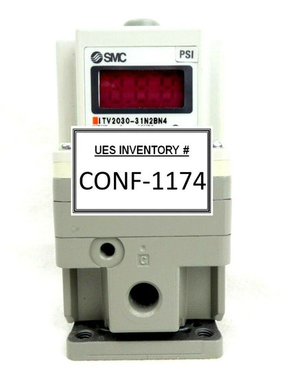 SMC ITV2030-31N2BN4 E/P Regulator ITV2000 New Surplus
