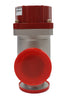 MKS Instruments 99D0654 Pneumatic Isolation Angle Valve Working