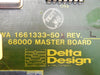 Delta Design 1661333-502 68000 Master Board PCB 1661332-401 Used Working