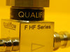 Qualiflow F HF Series 2-Way Pneumatic Valve 2x10-9atm.cm3/Sec Used Working