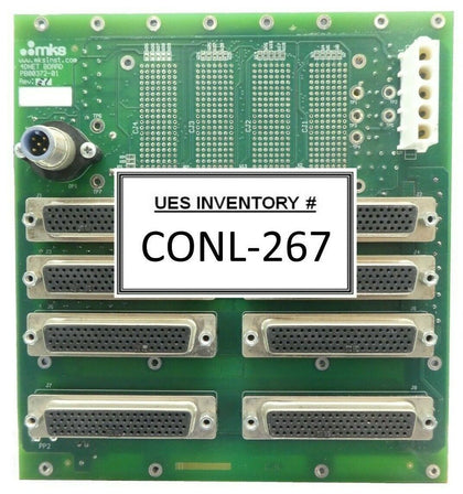 MKS Instruments PB00372-01 Backplane PCB 4DNET BOARD AMAT Working Surplus