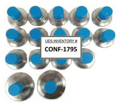 Swagelok NW to MNPT Vacuum Adapter NW40 and NW50 to 1" MNPT Lot of 16 New Spare