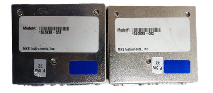 MKS instruments 1040535-003 Vacuum Isolation System Module Lot of 2 Working