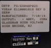 Glassman PS/EX040P025 Terminal Extraction Power Supply Varian E11000101B Working
