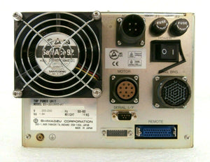 Shimadzu EI-D3203MD-A1 Turbomolecular Pump Controller TMP Turbo Tested Working