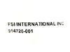 FSI International 914726-001 E/P Solenoid Shut Off Assembly Working Surplus