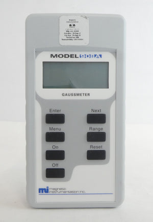 Magnetic Instrumentation 908A Microprocessor Controlled Gaussmeter Working