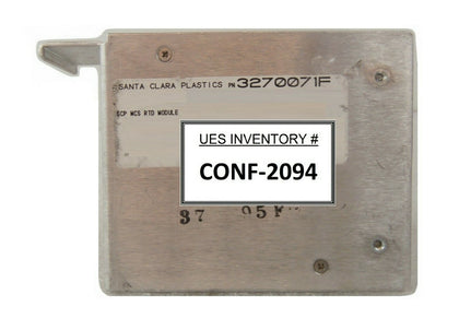 SCP Santa Clara Plastics 3270071F MCS RTD Module Working Surplus