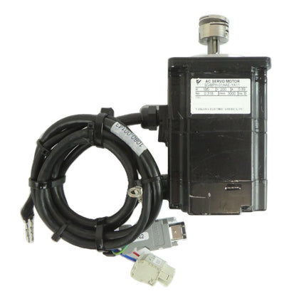 Yaskawa America SGMPH-01AAE-YA11 AC Servo Motor Assembly Working