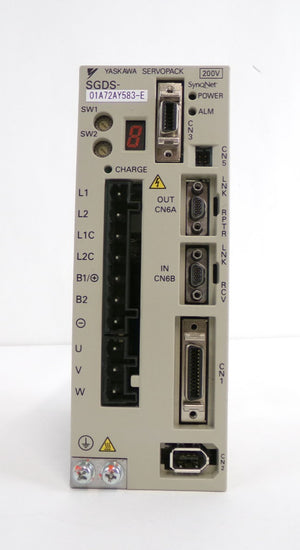 Yaskawa Electric SGDS-01A72AY583-E Servo Drive SERVOPACK Lot of 2 Working