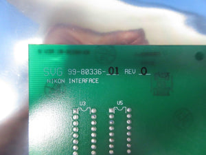 SVG Silicon Valley Group 99-803-336-01 Nikon Interface Board PCB Used Working