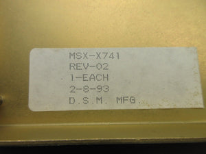 ETO Ehrhorn Technological Operations ABX-X247 Display PCB MSX-X741 Used Working