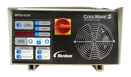 Nordson D99-UVETL17 UV Curing Systems MPS2-610V CoolWave 2 CW2 Untested As-Is