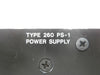 MKS Instruments 260PS-1 Power Supply Type 260 PS-1 Working Surplus