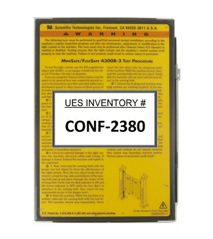 Sti 43268-0280 Light Curtain Controller MiniSafe-B 4300B-2 MS4328B-2 Working