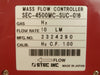 STEC SEC-4500MC-SUC-016 Mass Flow Controller MFC SEC-4500 10 LM H2 Used Working