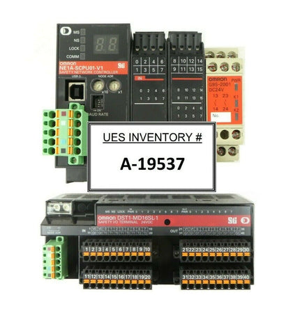 Rudolph F30 Safety Controller & Terminal Set of 3 NE1A-SCPU01-V1 DST1 Working