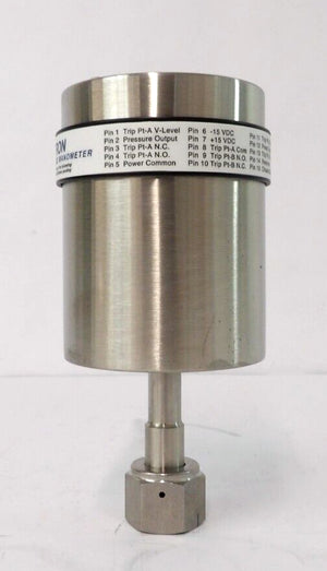 MKS Instruments 624B-22170 Baratron Capacitance Manometer Type 624B Working