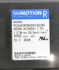 Sanyo Denki R2AA06040HXS03M AC Servo Motor SANMOTION R Working