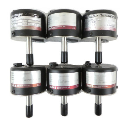 MKS Instruments 122AA-00100AB Baratron Pressure Transducer Lot of 6 Surplus