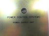 Power Control Systems S1207/40 Industrial Power Supply Unit Working Surplus
