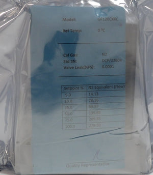 Brooks Instrument GF120C-102774 Mass Flow Controller MFC 100 SCCM N2 New