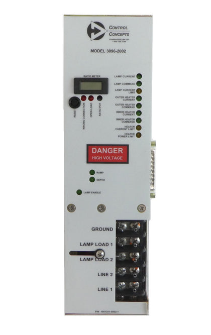 Control Concepts 3096-2002 SCR Power Controller AMAT 0190-14928 Working