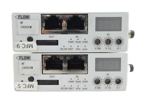 Fujikin P7000 Mass Flow Controller MFC P7000E P7000D Reseller Lot of 5 Working