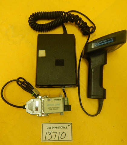 Worthington Data Solutions LZ200 Barcode Scanner with R11/12 Data Reader Used