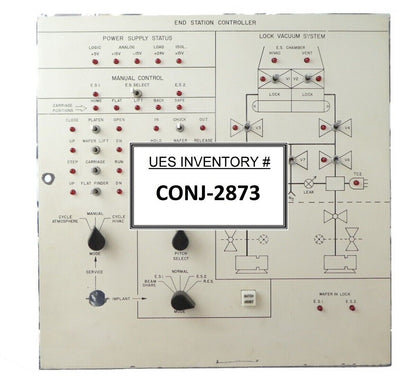 Varian Semiconductor Equipment H0581-1 End Station Control Panel Bent Knob Spare