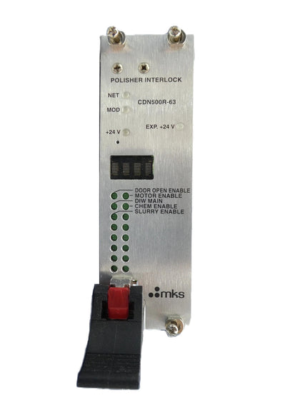 MKS Instruments AS01500-63 Interlock PCB Card CDN500R-63 AMAT 0090-05655 Working