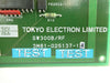 TEL Tokyo Electron 3M81-025137-14 Board PCB SW300B/RF Trias System Working