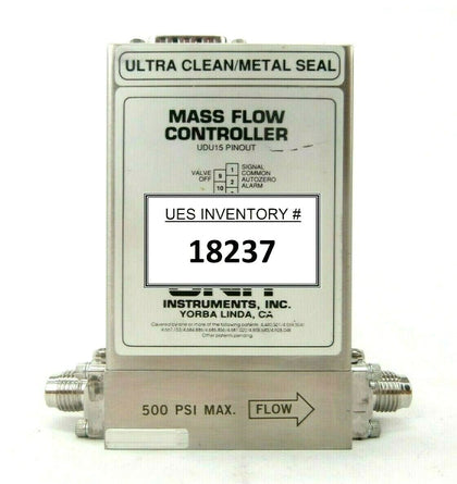 UNIT Instruments UFC-8160 Mass Flow Controller MFC 200 SCCM Ar Working Spare