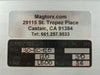 Magtorx 30-EC-120 Current Regulated Power Supply Used Working