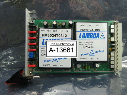 Lambda PDC60-269 Power Supply PCB Card Rev. B Used Working