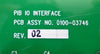 AMAT Applied Materials 0100-03746 PIB I/O Interface PCB 0110-03485 Working