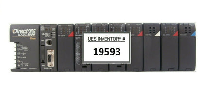 Automation Direct D2-09B-1 9-Slot PLC D2-250-1 DirectLOGIC 205 Koyo Working