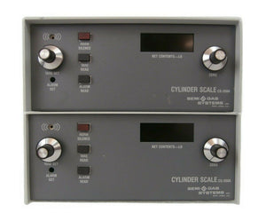 Semi Gas Systems CS-350A Cylinder Scale Display Controller Lot of 2 Working