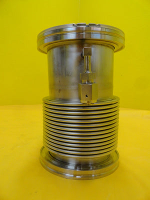 MKS Instruments High Vacuum Flex Bellows Stainless ISO100 4VCR Port Tee HPS Used