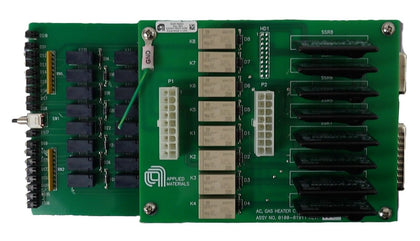 AMAT Applied Materials 0100-02745 Gas Heater Control Assembly PCB Working