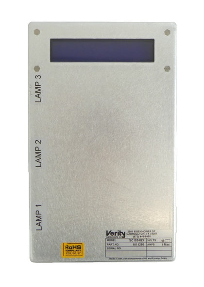 Verity Instruments 1011260 UV Ultraviolet Lamp Module SC1024G3 Working