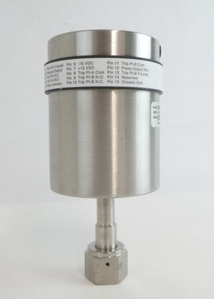 MKS Instruments 624F-32747 Baratron Capacitance Manometer Type 624F Surplus