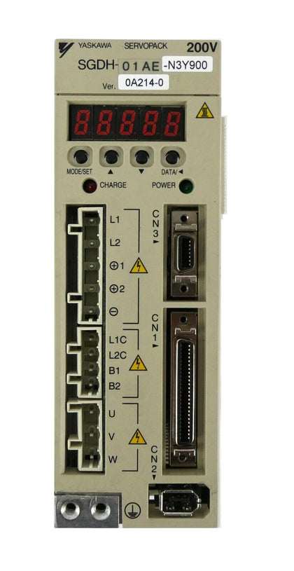 Yaskawa Electric SGDH-01AE-N3Y900 Servo Driver SERVOPACK Working Surplus